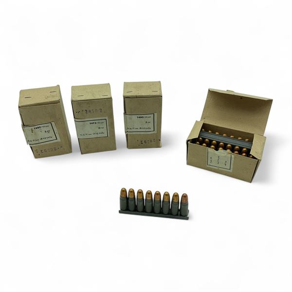 7.62 X 25 FMJ Ammunition, 160 Rounds