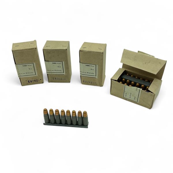 7.62 X 25 FMJ Ammunition, 160 Rounds