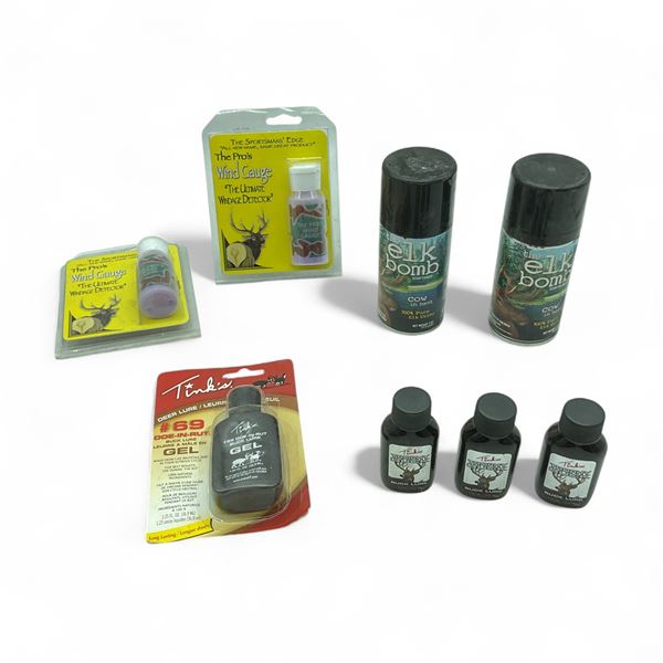 Hunting Package with Buck Lure, Windage Detector, Elk Lure