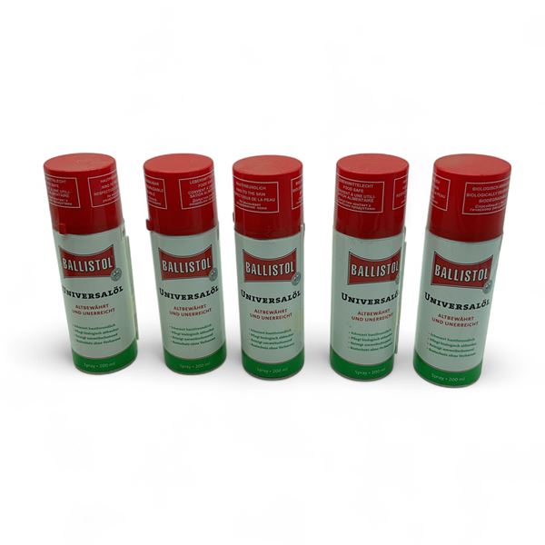 Ballistol Universalol 200 mL Spray X 5 Qty