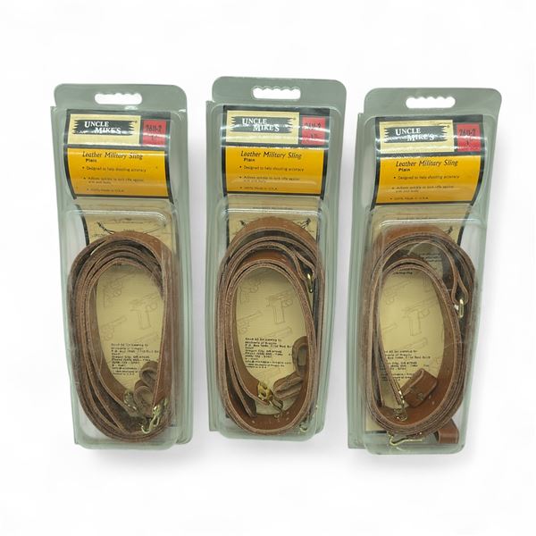 Uncle Mike's Leather Military 1" Sling X 3