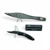 Image 1 : Smith and Wesson Folding Serrated 2 1/4" Blade Pocket Knife and Throwing Knife