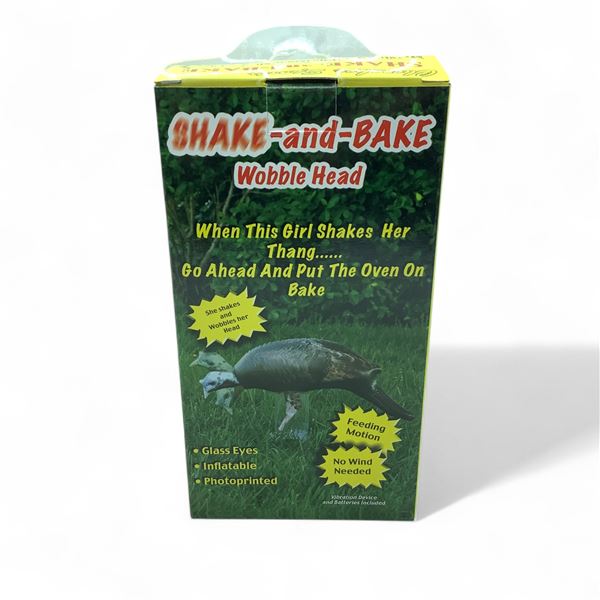 Cherokee Sports Shake-and-Bake Female Turkey Decoy, New