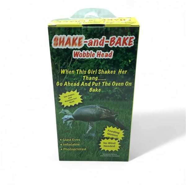 Cherokee Sports Shake-and-Bake Female Turkey Decoy, New