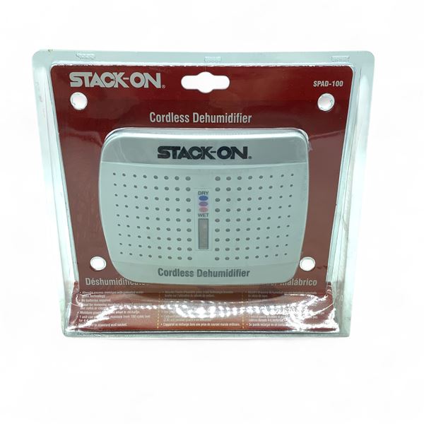 Stack On Cordless Dehumidifier, New