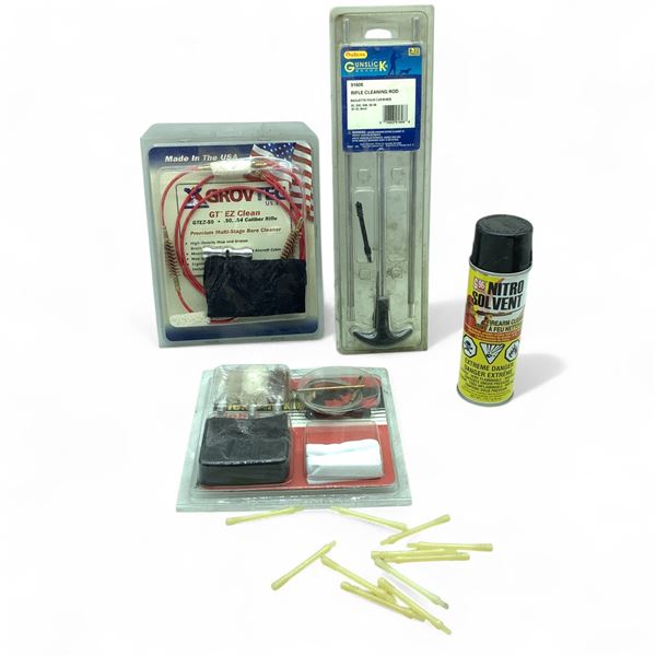 Assorted Firearm Cleaning Products