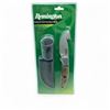 Image 1 : Remington Insignia Edition Fixed 3" Blade Guthook Knife with Belt Sheath, New
