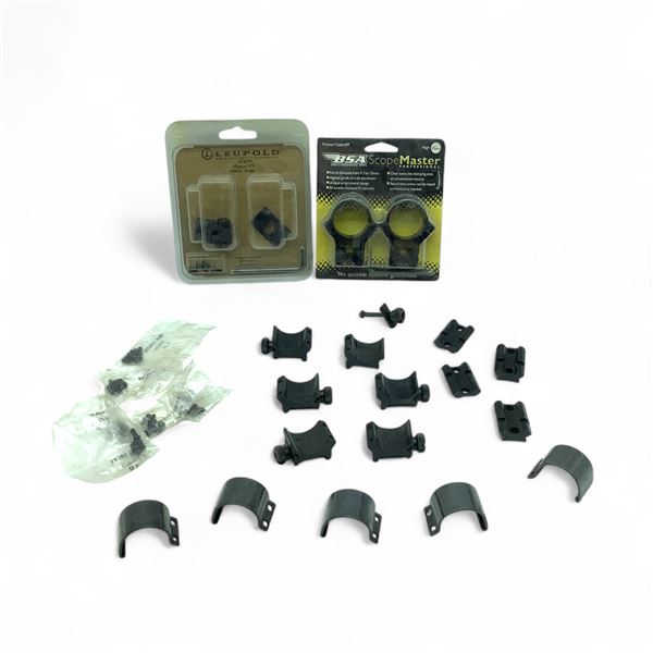 Assorted Rings and Base Pieces