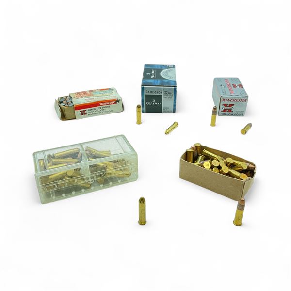 Assorted Rimfire Ammunition, Approximately 176 Rounds