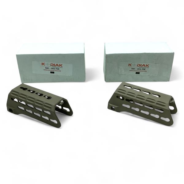 Kodiak Defence Tavor X95 Keymod Handguard, Tan X 2, New