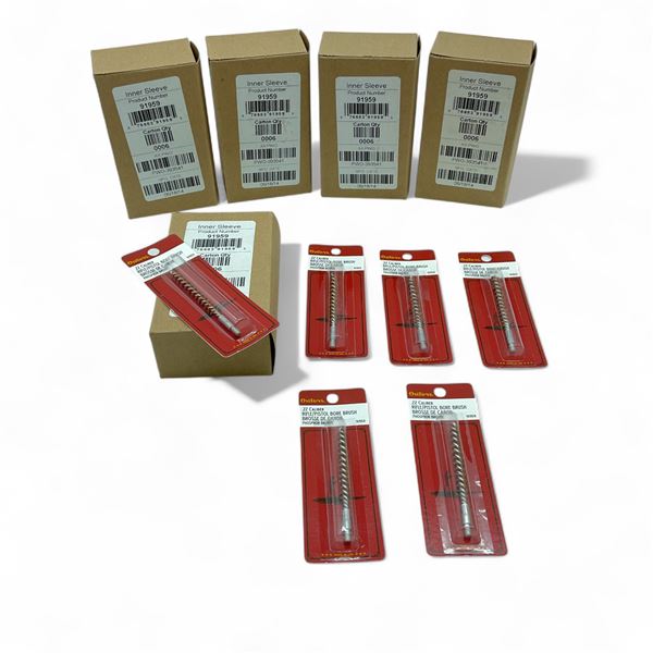 Outer's 22 Cal Rifle/ Pistol Phosphor Bronze Bore Brush X 30 Qty
