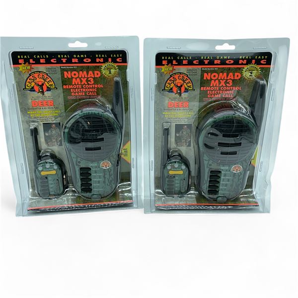 Cass Creek Nomad MX3 Remote Control Electronic Deer Call X 2 Qty