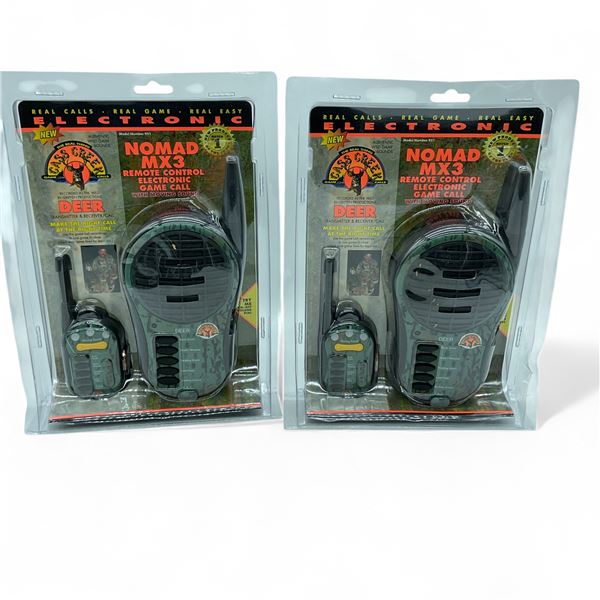 Cass Creek Nomad MX3 Remote Control Electronic Deer Call X 2 Qty