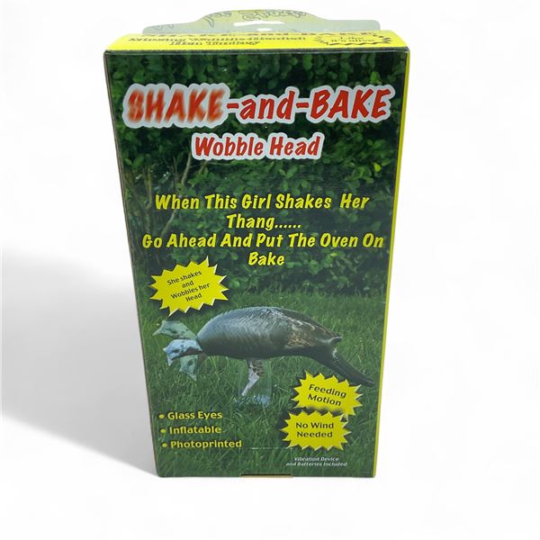 Cherokee Sports Shake-and-Bake Female Turkey Decoy, New
