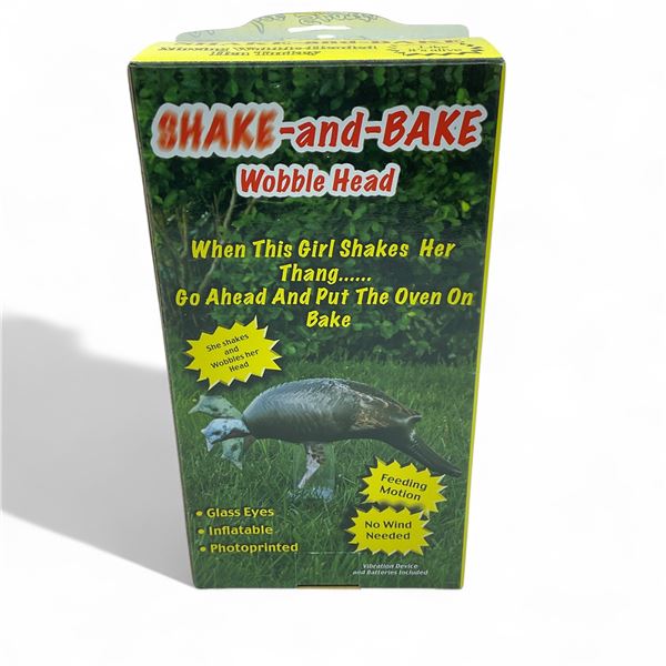 Cherokee Sports Shake-and-Bake Female Turkey Decoy, New