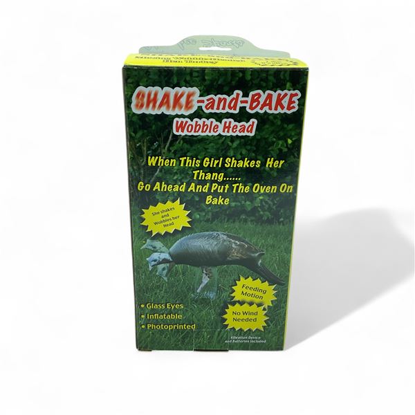 Cherokee Sports Shake-and-Bake Female Turkey Decoy, New