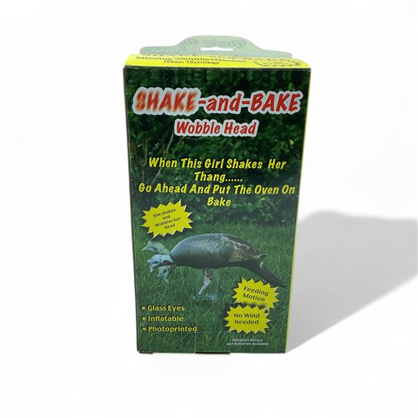 Cherokee Sports Shake-and-Bake Female Turkey Decoy, New