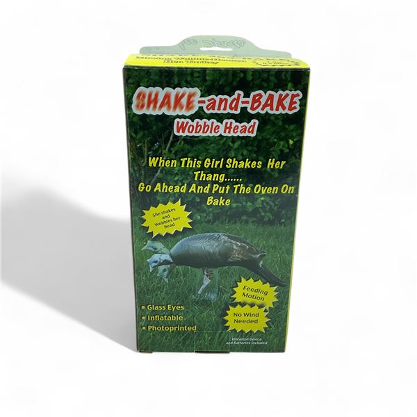 Cherokee Sports Shake-and-Bake Female Turkey Decoy, New