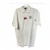 Image 3 : Solid Polo-Style Collared Shirts, Men's Size Large, White X 5 Qty, Black X 5 Qty