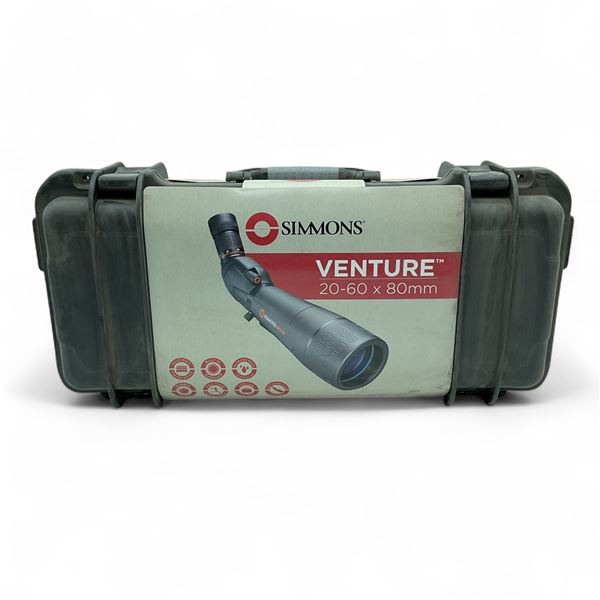 Simmons Venture 20-60X 80 mm Angled Monocular with Table Tripod, Hard and Soft Case Included