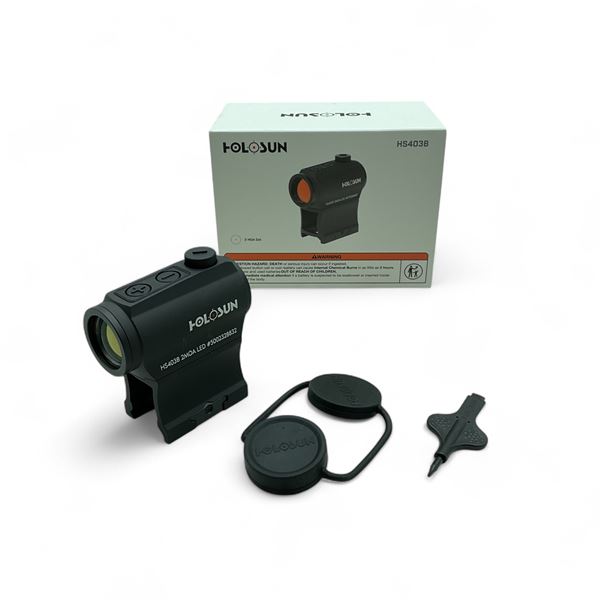 Holosun 2 MOA Red Dot Optic on Mount