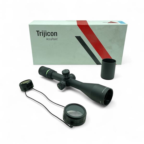 Trijicon Accupoint 5 - 20X 50 mm SFP Rifle Scope with STD Duplex Crosshair/ Green Dot Reticle
