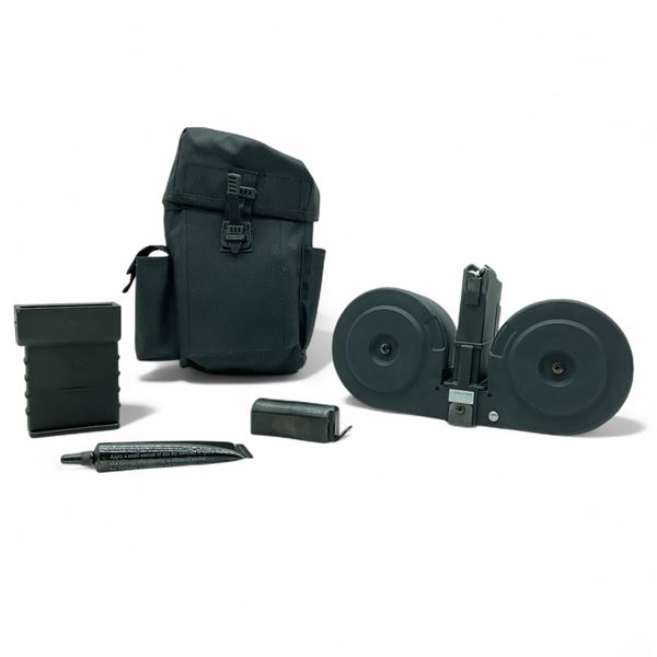 KCI Ruger Mini 14 5.56mm, Pinned 100 Round Drum Magazine