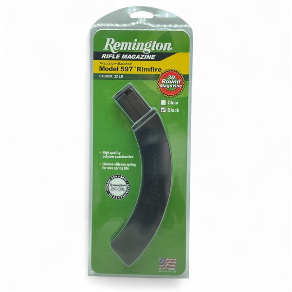 Remington Model 597 Rimfire .22 LR, 30 Round Magazine