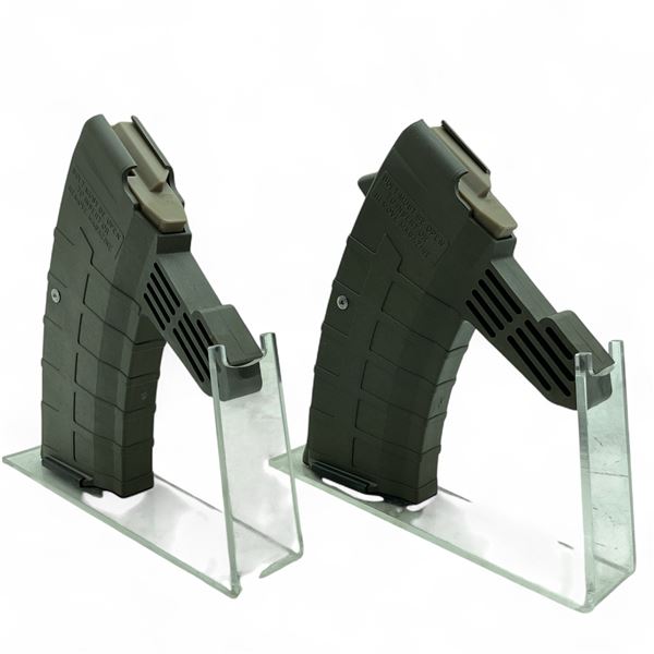 Tapco Intrafuse SKS 7.62 X 39 Rifle Magazine, Pinned to 5 Rounds, Dark Earth X 2 Qty