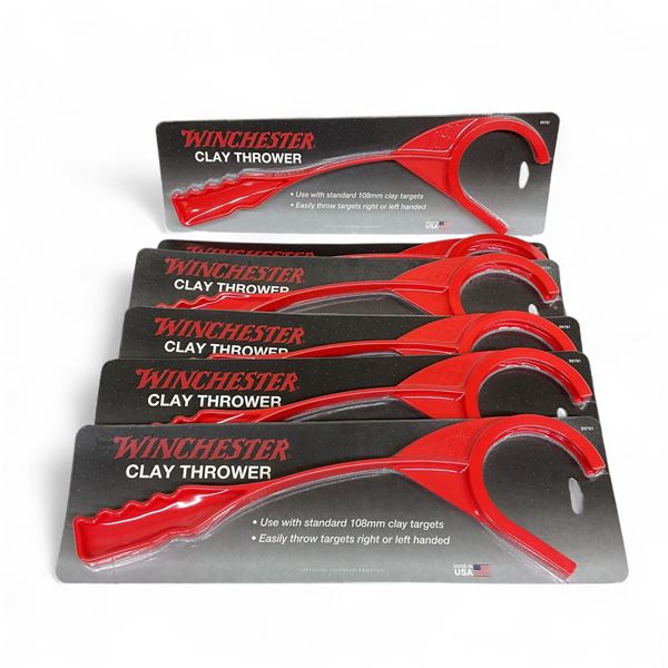 Winchester Manual Clay Thrower X 6 Qty