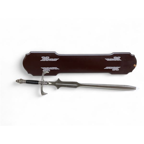 27" Blade Knights Sword with Plaque Hanger