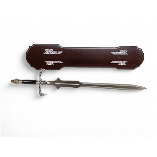 27" Blade Knights Sword with Plaque Hanger