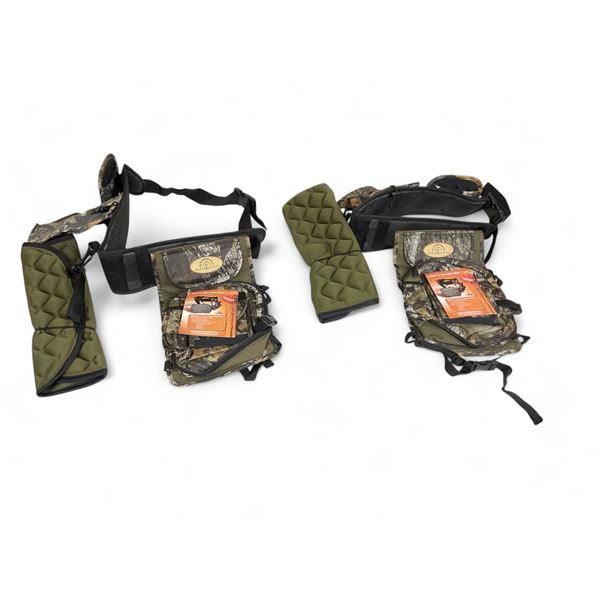 Beard Buster Run n' Gun Adjustable Turkey Gear Belt, Camo X 2 Qty