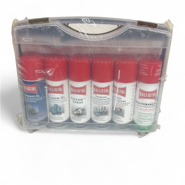 Ballistol CLP Box: Assorted 6 Can Variety Pack