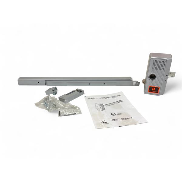 Alarm Lock Electronic Panic Lock Bar and Channel, Model 700x28