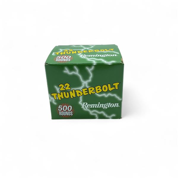 Remington Thunderbolt 22 LR 40 Grain RN Ammunition, 500 Rounds