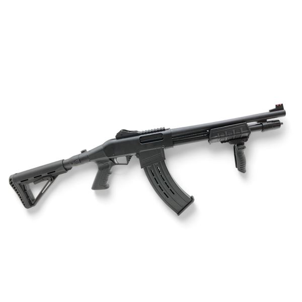 Canuck Recon 2 Magazine Fed Pump Action 12Ga Shotgun 3" Chamber 15" Barrel Black, New