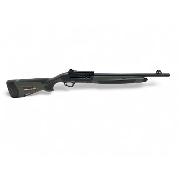 Typhoon PH0ENIX Semi Auto Shotgun 12Ga 3" Chamber 18.5" Barrel Green And Black, New