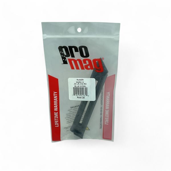 Pro Mag Ruger Mark III .22 LR, 10 Round Magazine, New