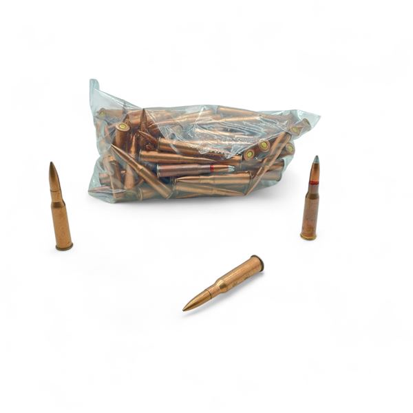 7.62x54 Ammunition, Approximately 100 Rounds