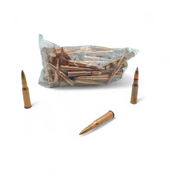 7.62x54 Ammunition, Approximately 100 Rounds