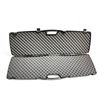 Image 2 : Hard Plastic Plano Gun Guard Foam Lined Double Rifle Case, Black, 50" X 14" X 4"