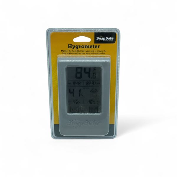 SnapSafe Hygrometer to Monitor Humidity in Your Safe, New