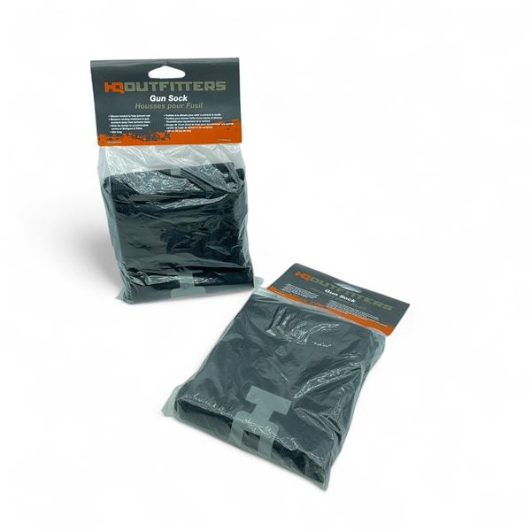 HQ Outfitters Gun Sock 52" Long X 2, New
