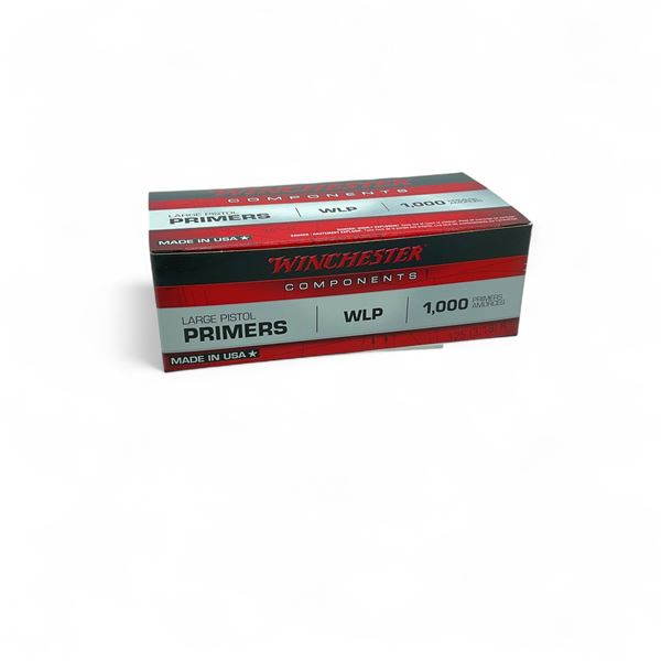 Winchester Large Pistol Primers, 1000 Qty