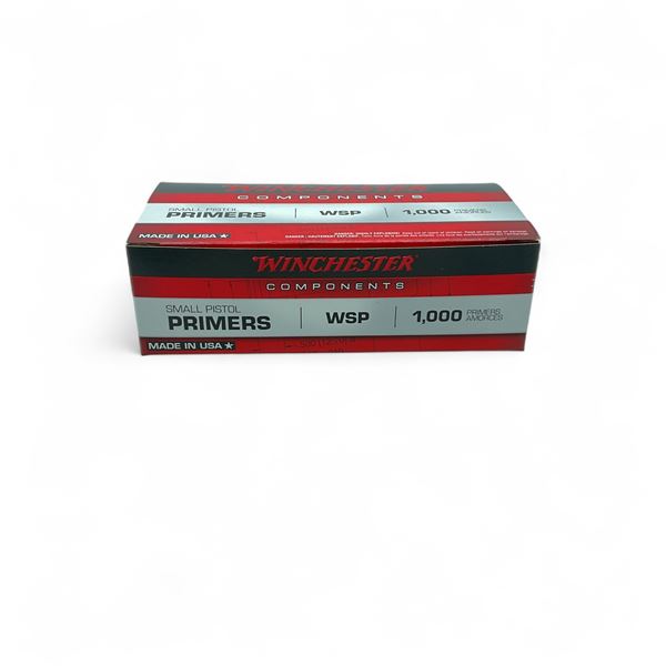 Winchester Small Pistol Primers, 1000 Qty