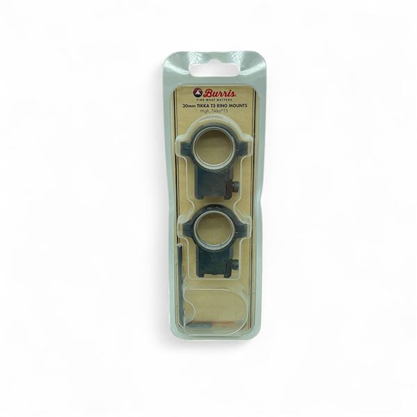 Burris Ring Mounts for Tikka T3 30mm, High, Matte, New