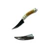 Image 1 : Fixed 4" Blade Knife with Plastic Sheath and Box