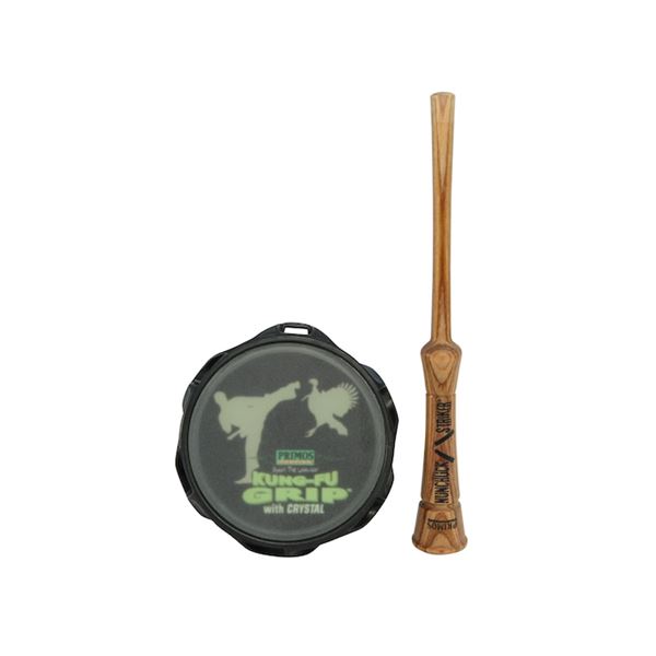 Primos Kung Fu Grip Crystal Pot Turkey Call X 4, New