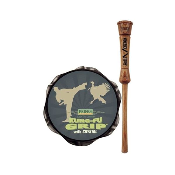 Primos Kung Fu Grip Crystal Pot Slate Call, New X 4